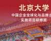 北京大學中國企業(yè)全球化與品牌出海實踐項目研修班
