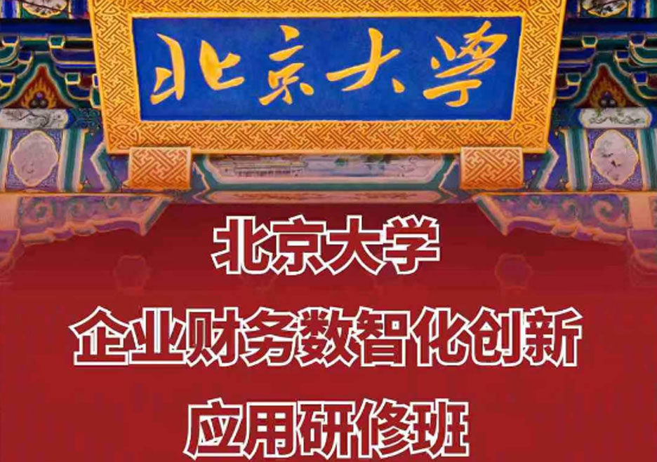 北京大學(xué)企業(yè)財(cái)務(wù)數(shù)智化創(chuàng)新應(yīng)用研修班